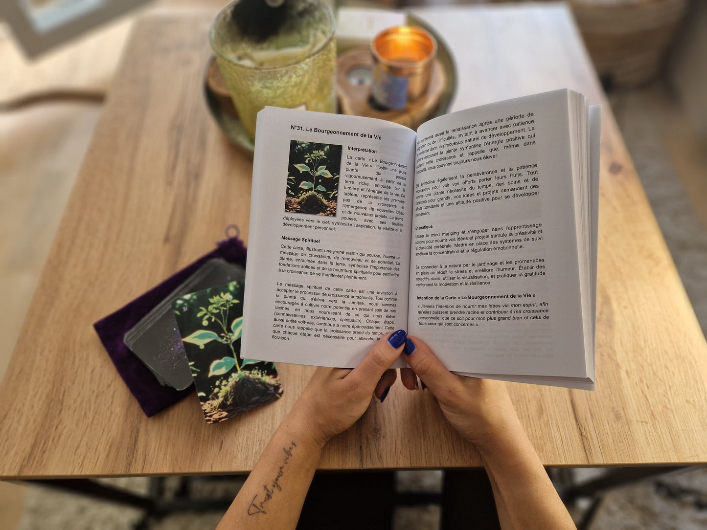 Pack L'Oracle des Intentions (Jeu de Carte + Livre d'Accompagnement)